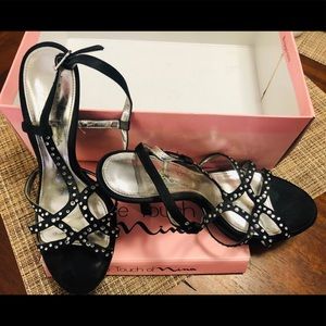 Strappy Crystal Sandals